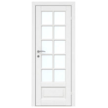 Fransk dør hvit 10 vindusfelter 82,6 x 204 cm